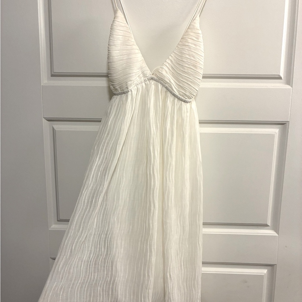 Princess Polly white mini dress